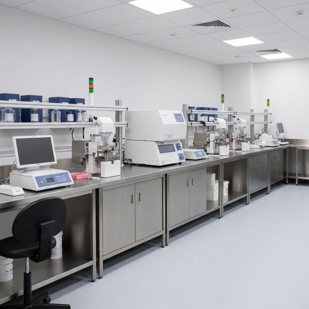 Estacion de Grossing con Extraccion de Vapores