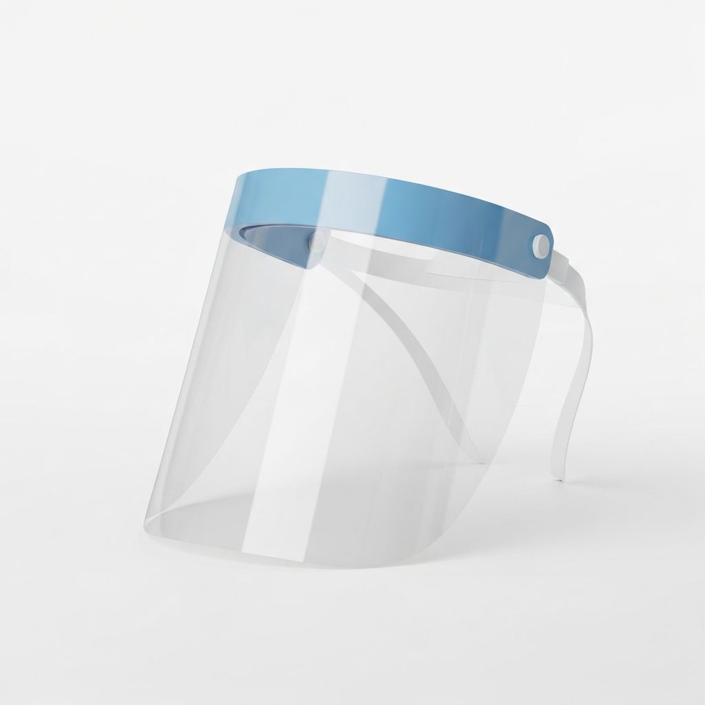 Careta Facial con Proteccion Anti-salpicaduras