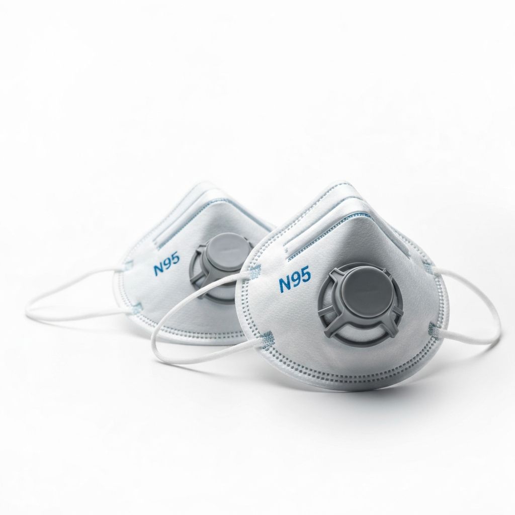 Respirador N95 Certificado NIOSH (Caja 20 pzas)